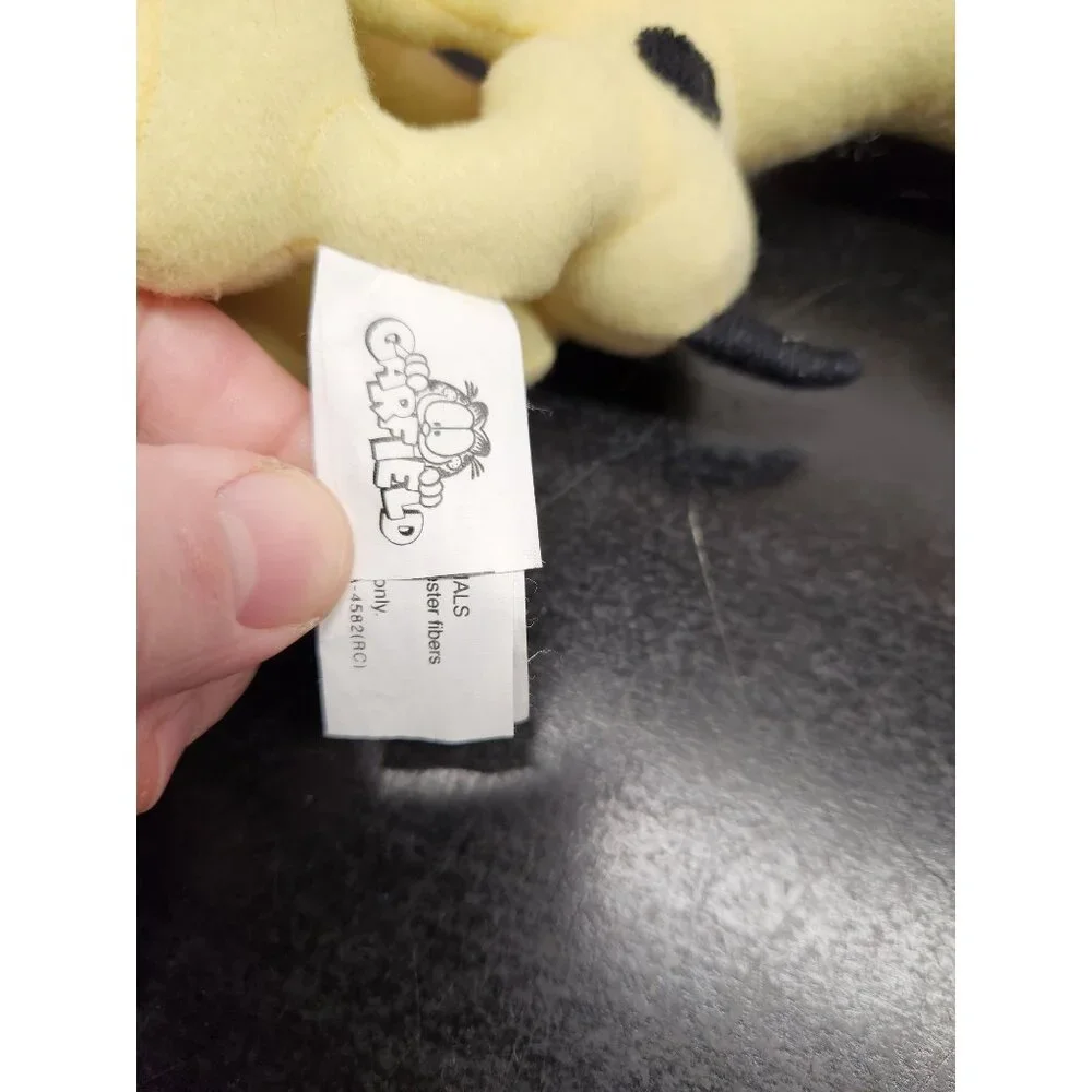 Garfield Odie Plush Toy With Red Tie‎ - Vintage